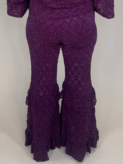 Boho Lace Tiered Pant BOTTOMS:~~Unassigned~~ EASEL 
