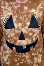 Big Pumpkin Face Sweatshirt MISSY BASIC KNIT:~~Unassigned~~ ENVEE MEE 