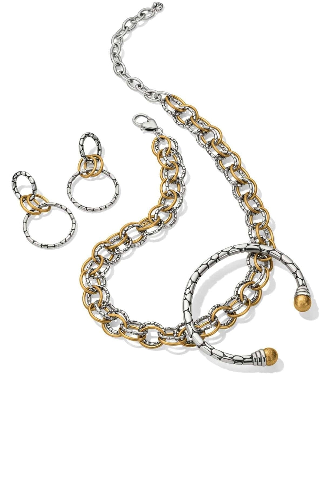 Pebble Link Necklace BJEWELRY Brighton Collectables 