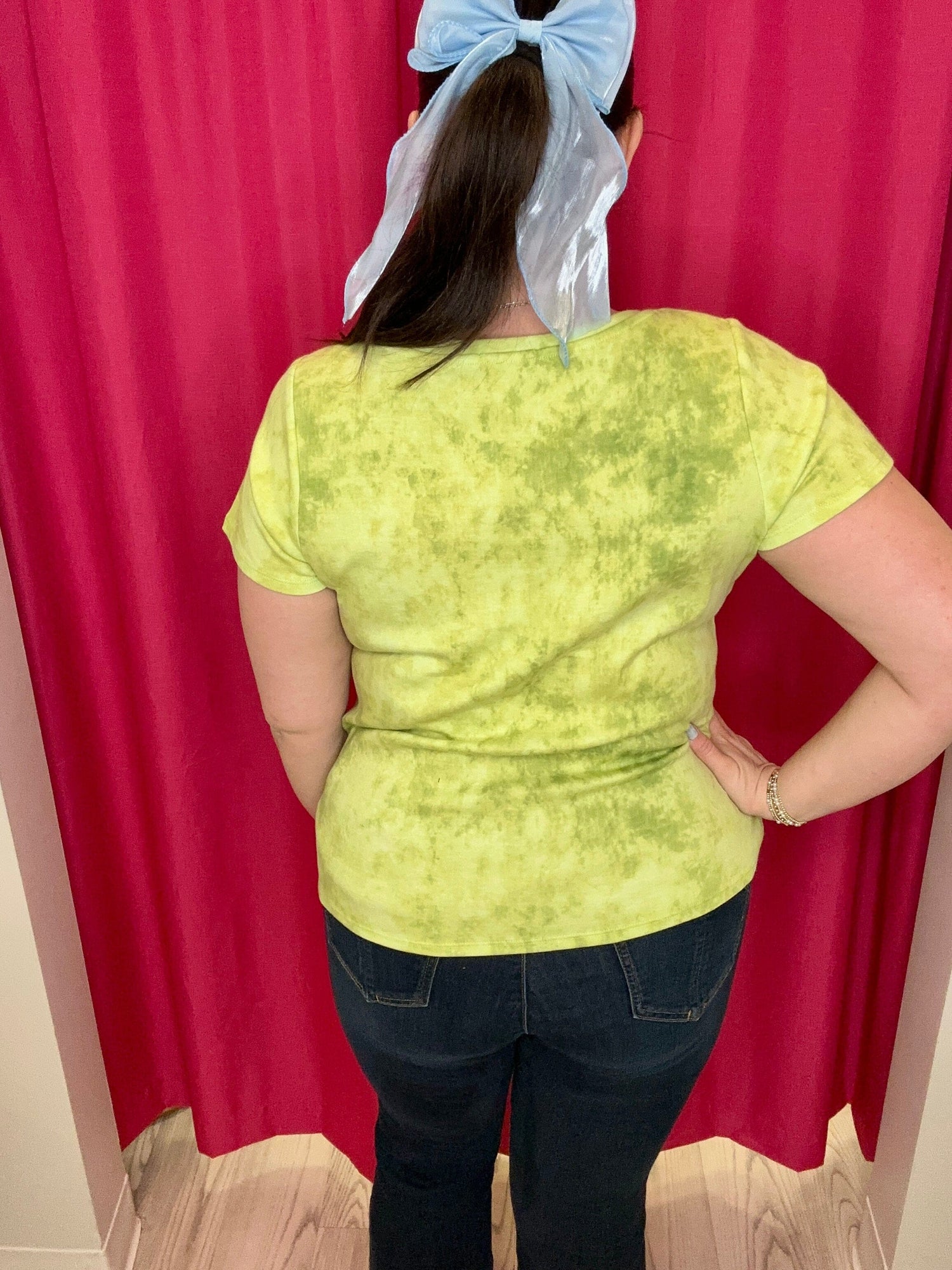 Cozy Rib Marble Short Sleeve Tee MISSY BASIC KNIT HABITAT 