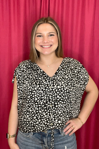 Dolman V-Neck Woven Top MISSY TOP SPECIAL LIVERPOOL 