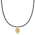 Enewton 17" Chocker Faceted Hematite 2mm Inspire Gold Charm Beaded Necklace JEWELRY ENEWTON 