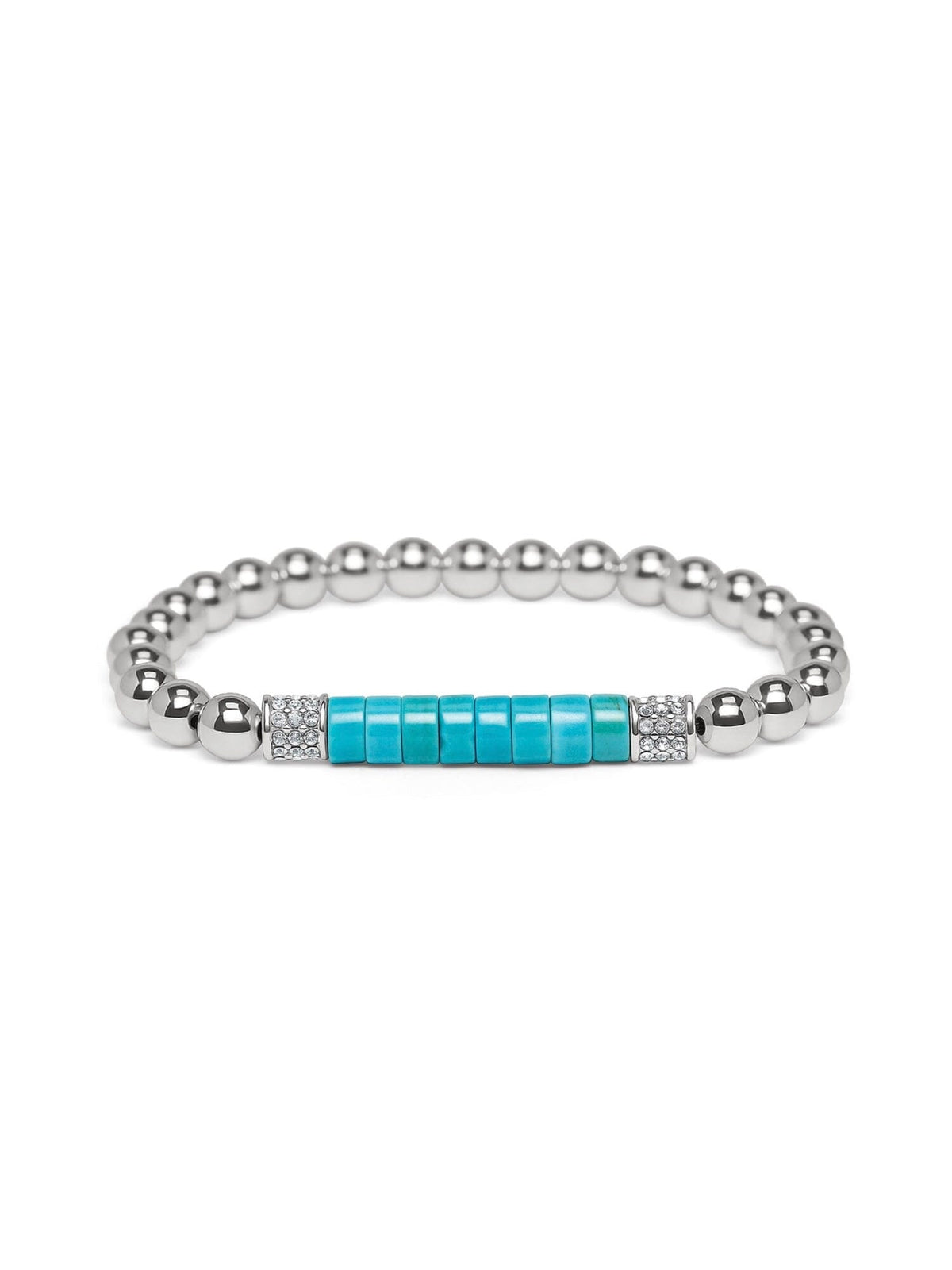 Meridian Petite Station Turquoise Stretch Bracelet BJEWELRY:~~Unassigned~~ Brighton Collectables 