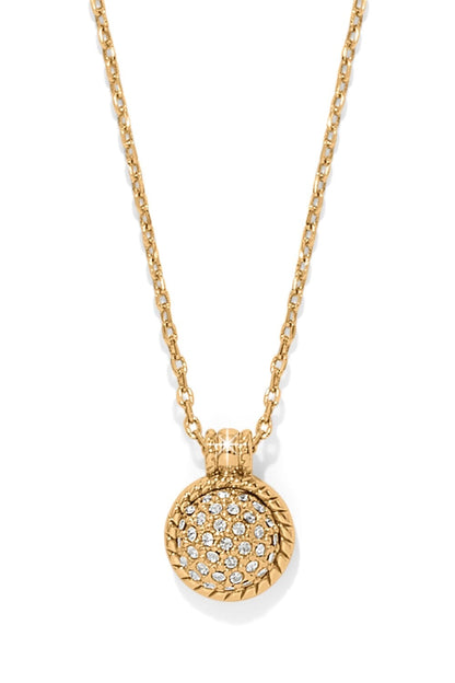 Illumina Celeste Gold Dome Necklace BJEWELRY Brighton Collectables 