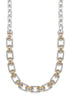 Mosaic Two Tone Links Necklace BJEWELRY Brighton Collectables 