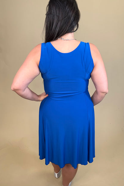 Sleeveless Knee Length Dress