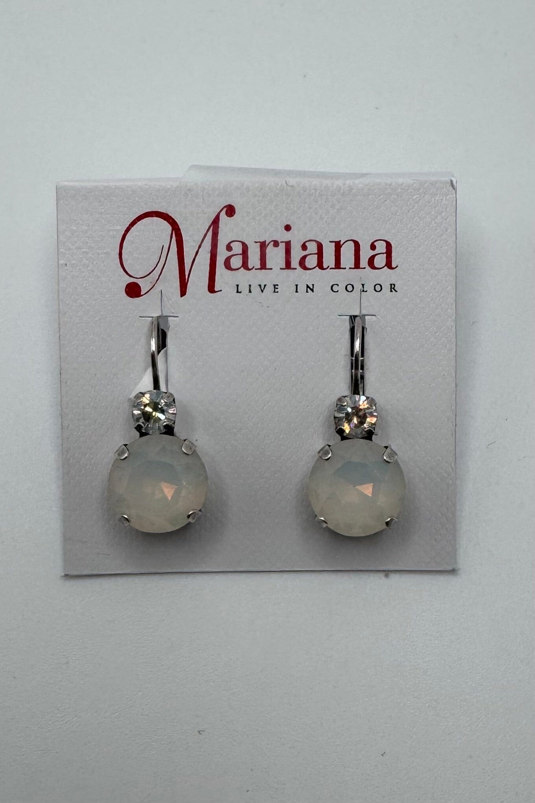 Lovable Double Stone Leverback Earrings in Forever BETTERBRANDJEWELRY Mariana 