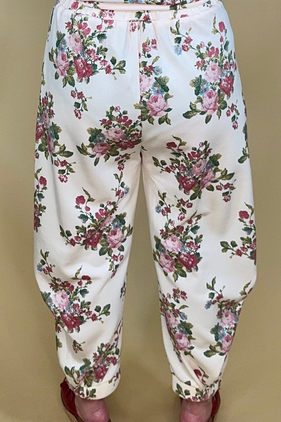 Floral Bouquet Soft Scuba Matching Set JRTOP CASUAL TOP DAVI&amp;DANI 