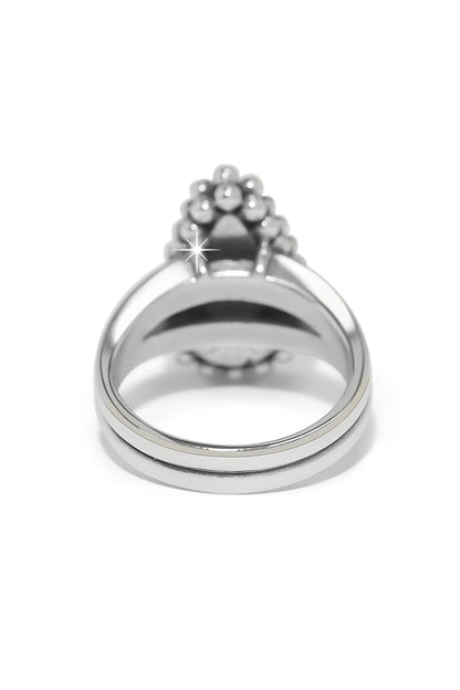 Twinkle Luxe Teardrop Ring BRING Brighton Collectables 