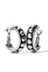 Pretty Tough Stud Medium Leverback Hoop Earrings BJEWELRY Brighton Collectables 