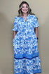 Eliose Porcelain Vines Dress DRESS MARYSQUARE 