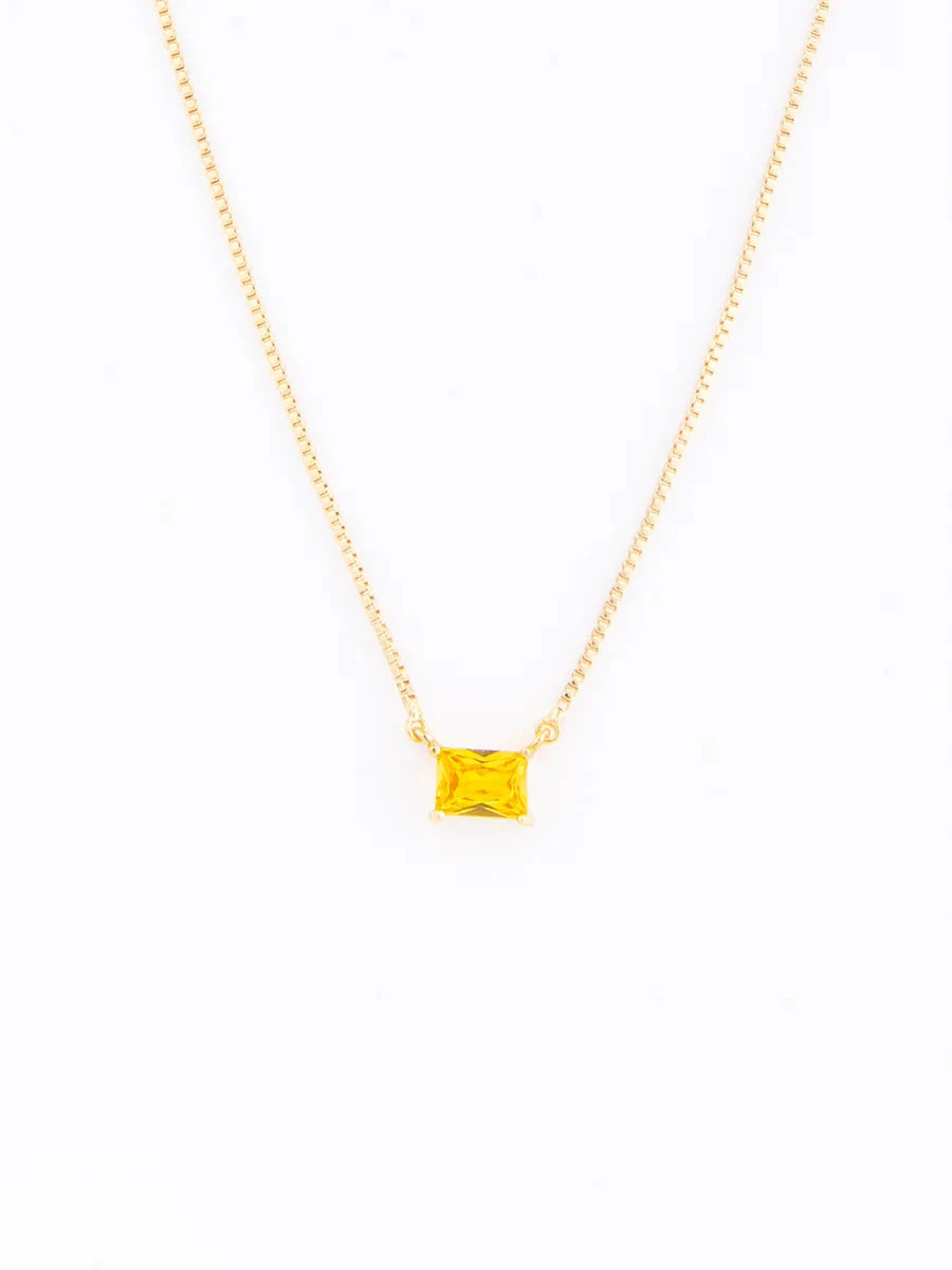 Colby Birthstone Necklace JEWELRY MICHELLE MCDOWELL 