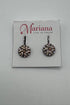Large Swirl Pavé Leverback Earrings in ""Amaretto"" BETTERBRANDJEWELRY Mariana 