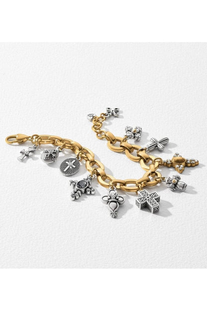 Heavenly Cross Charm Bracelet BJEWELRY Brighton Collectables 