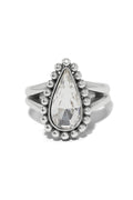 Twinkle Luxe Teardrop Ring BRING Brighton Collectables 