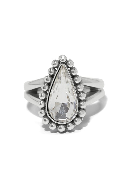 Twinkle Luxe Teardrop Ring BRING Brighton Collectables 