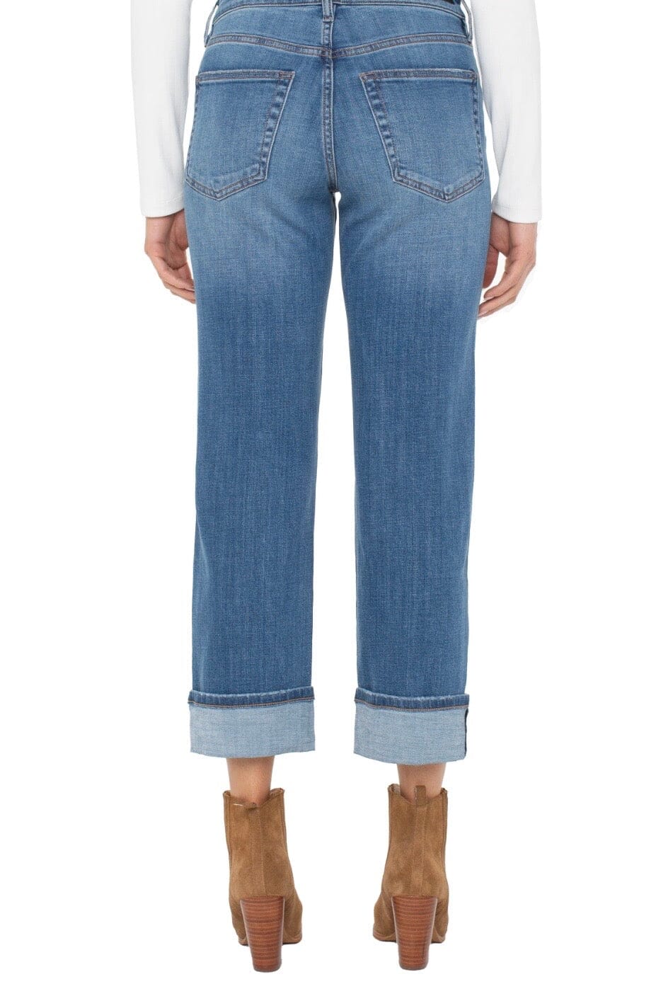 Marley Girlfriend Cuffed 30"Ins JEANS:LPTRUNKFALL26 LIVERPOOL 