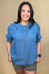 Short Sleeve Button Down Top MISSY TOP SPECIAL ZAC & RACHEL 