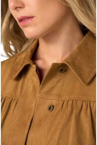 Puff Sleeve Jacket w/ Laser Cut Hem OUTFIT COMPLETER LIVERPOOL 