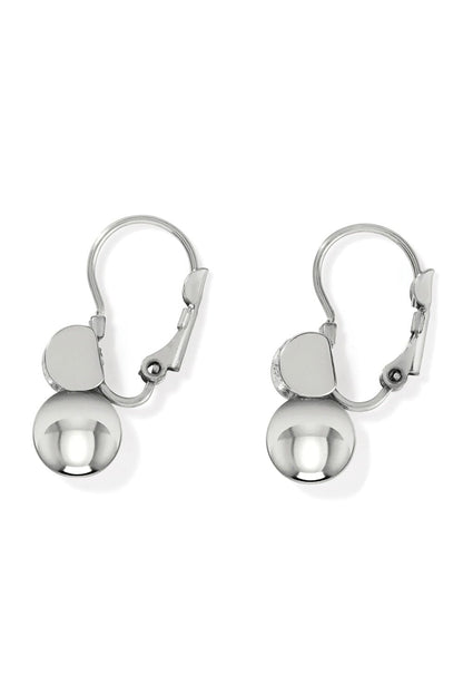 Meridian Silver Ball Leverback BJEWELRY Brighton Collectables 