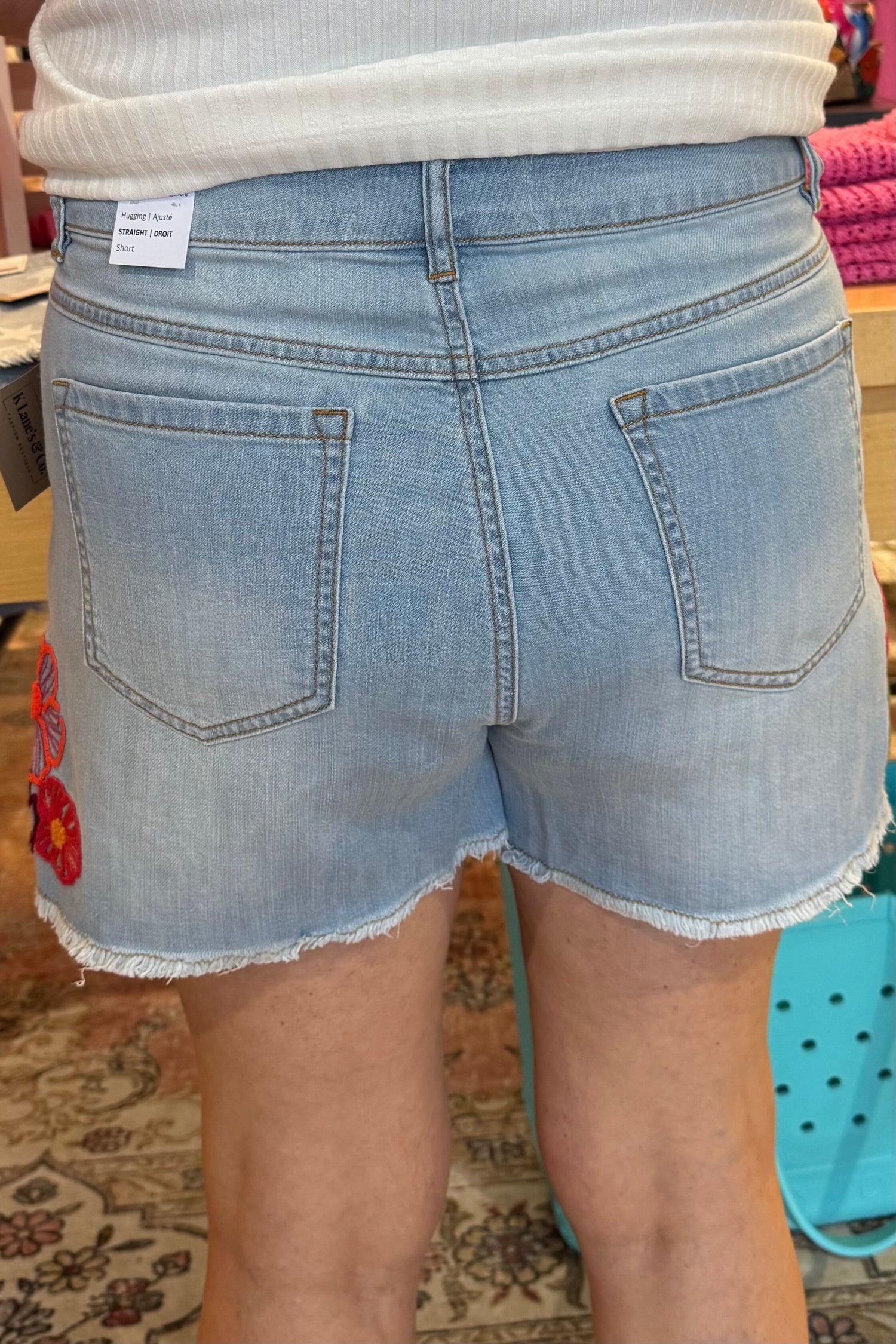 Audrey Jean Short w/Embroidery BOTTOMS TRIBAL 