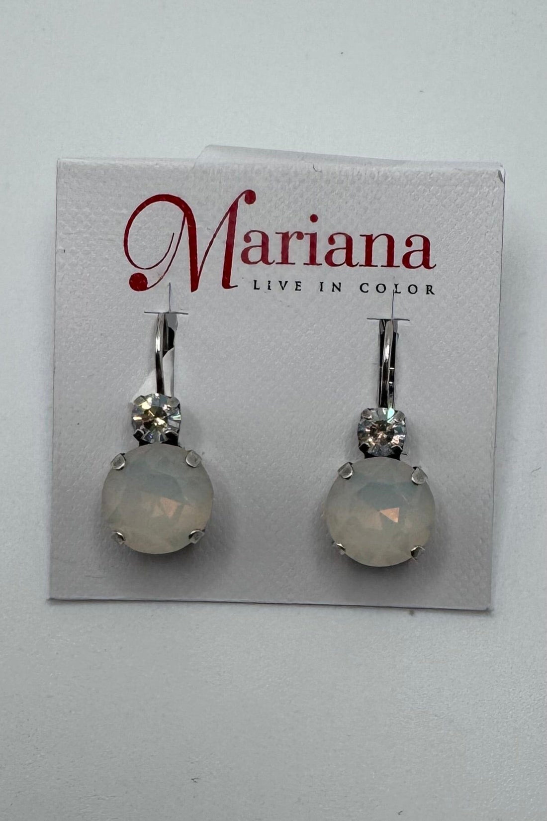 Lovable Double Stone Leverback Earrings in Forever BETTERBRANDJEWELRY Mariana 
