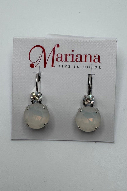 Lovable Double Stone Leverback Earrings in Forever BETTERBRANDJEWELRY Mariana 