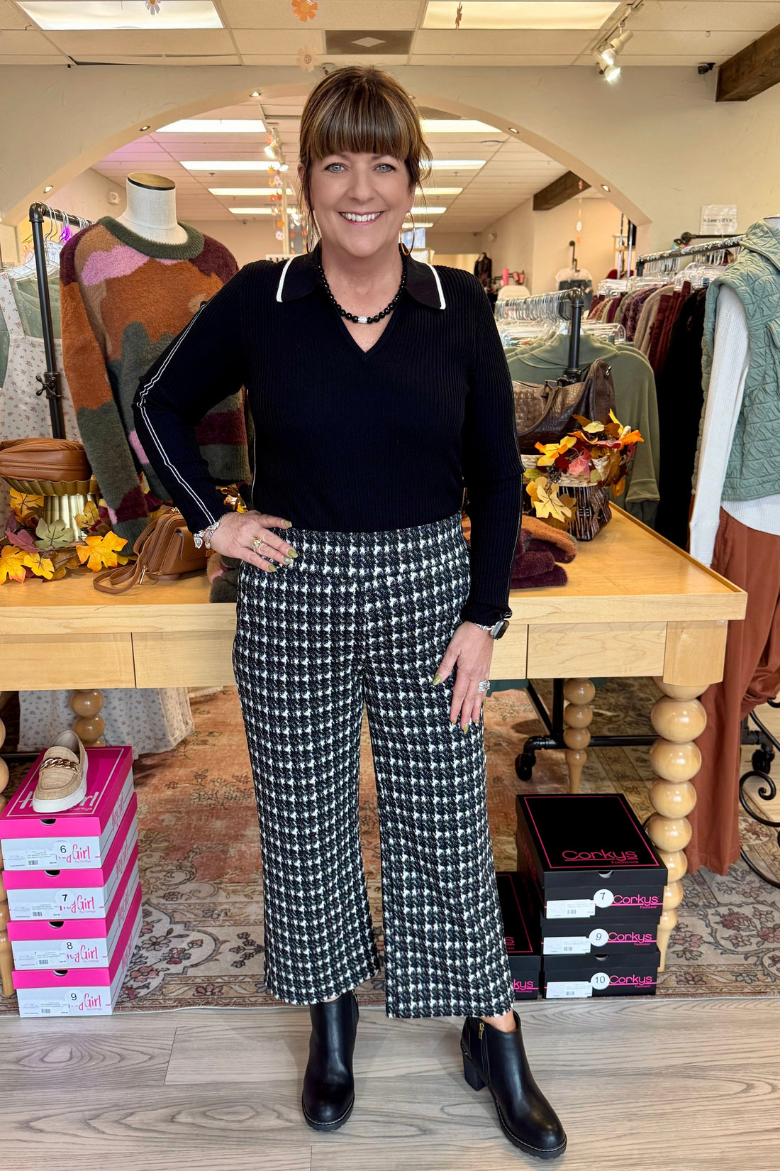 Mabel Pull-On Crop Stovepip BOTTOMS LIVERPOOL 