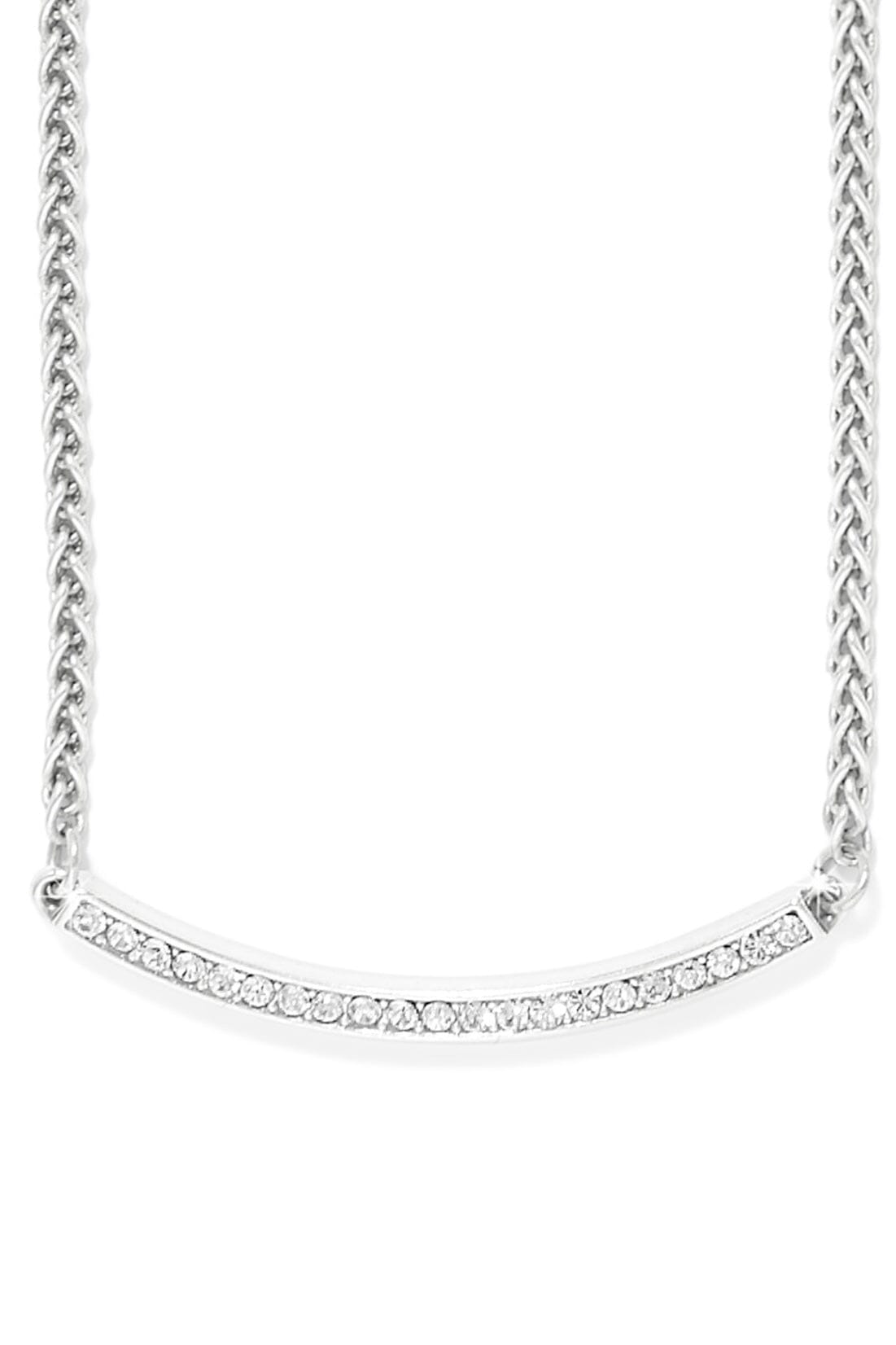 Meridian Geo Bar Silver Necklace BJEWELRY Brighton Collectables 