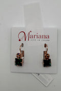 Medium Stacked Square Earrings in "The Green Room" - Rose Gold BETTERBRANDJEWELRY:~~Unassigned~~ MICHALSMARIANA 