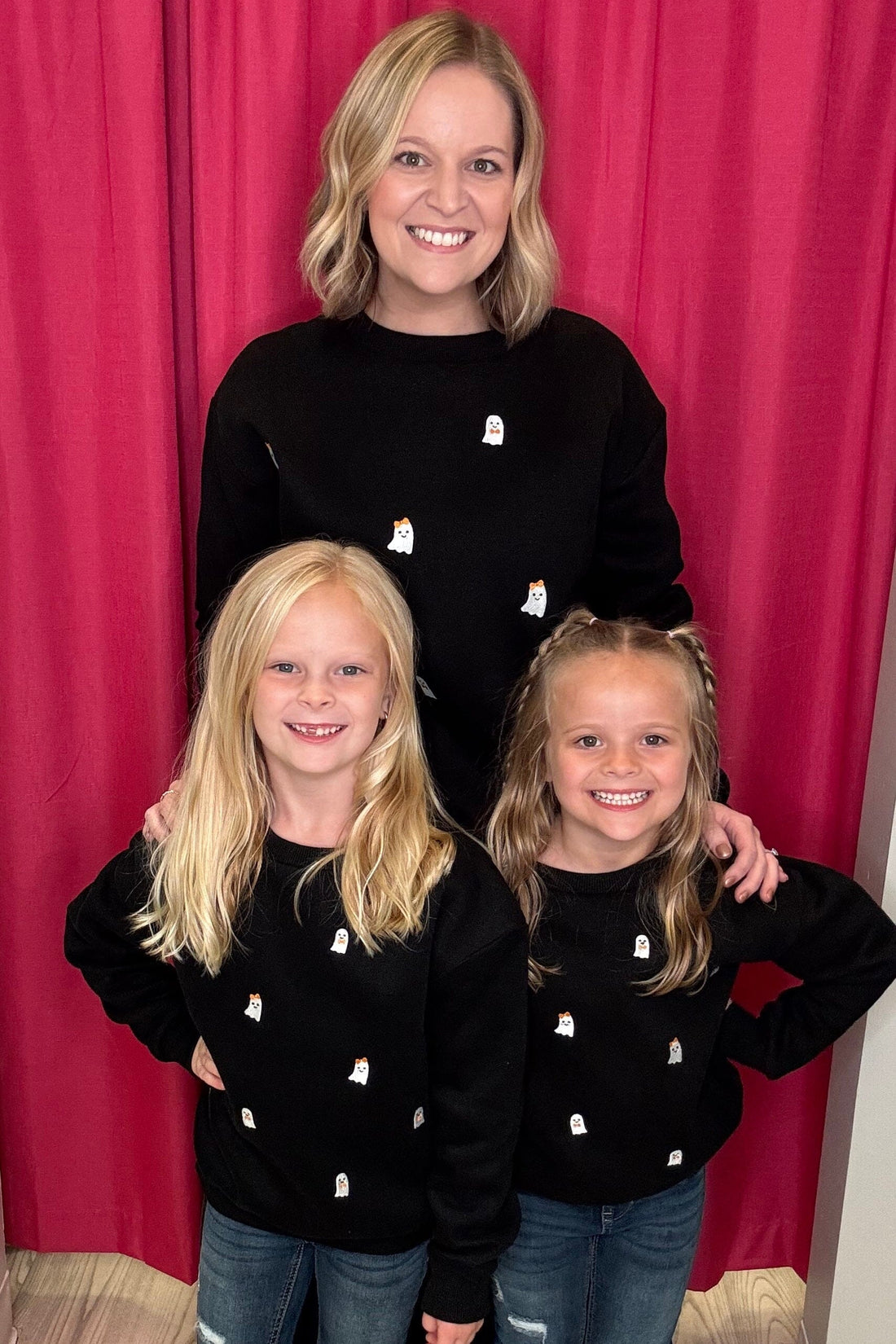 Kids Long Sleeve Crew Neck Sweatshirt w/Ghosts GIFT/OTHER SIMPLY SOUTHERN 