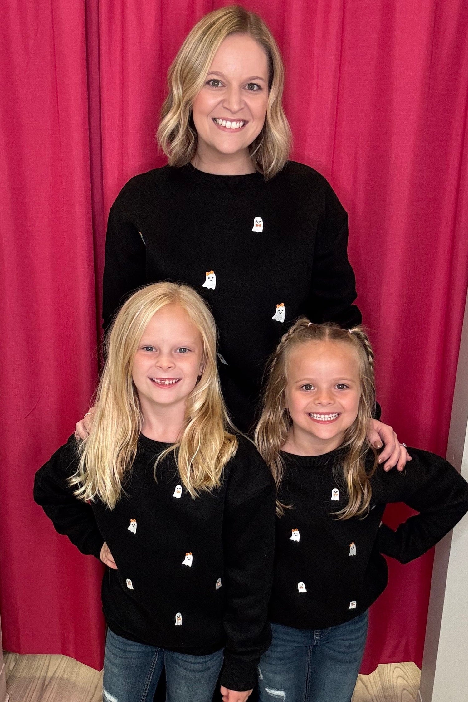 Kids Long Sleeve Crew Neck Sweatshirt w/Ghosts GIFT/OTHER SIMPLY SOUTHERN 