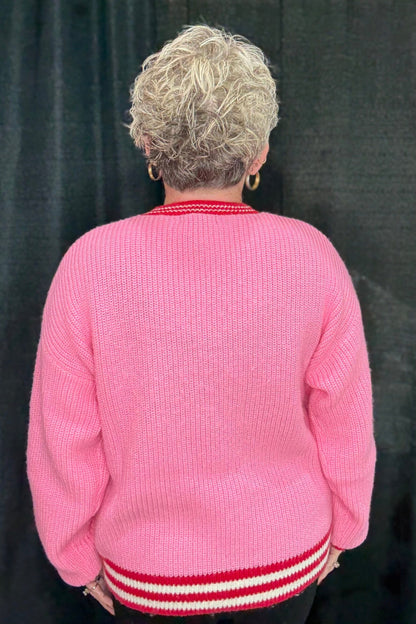 Long Sleeve Mama Claus Knit Sweater MISSY BASIC KNIT SIMPLY SOUTHERN 