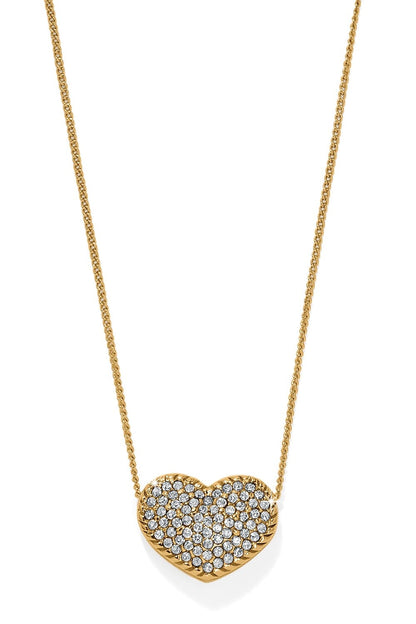 Illumina Celeste Heart Bold Necklace BJEWELRY Brighton Collectables 
