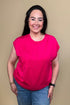 Sleeveless Boxy Sweater w/Embroidered Flower MISSY TOP SPECIAL ZAC & RACHEL 