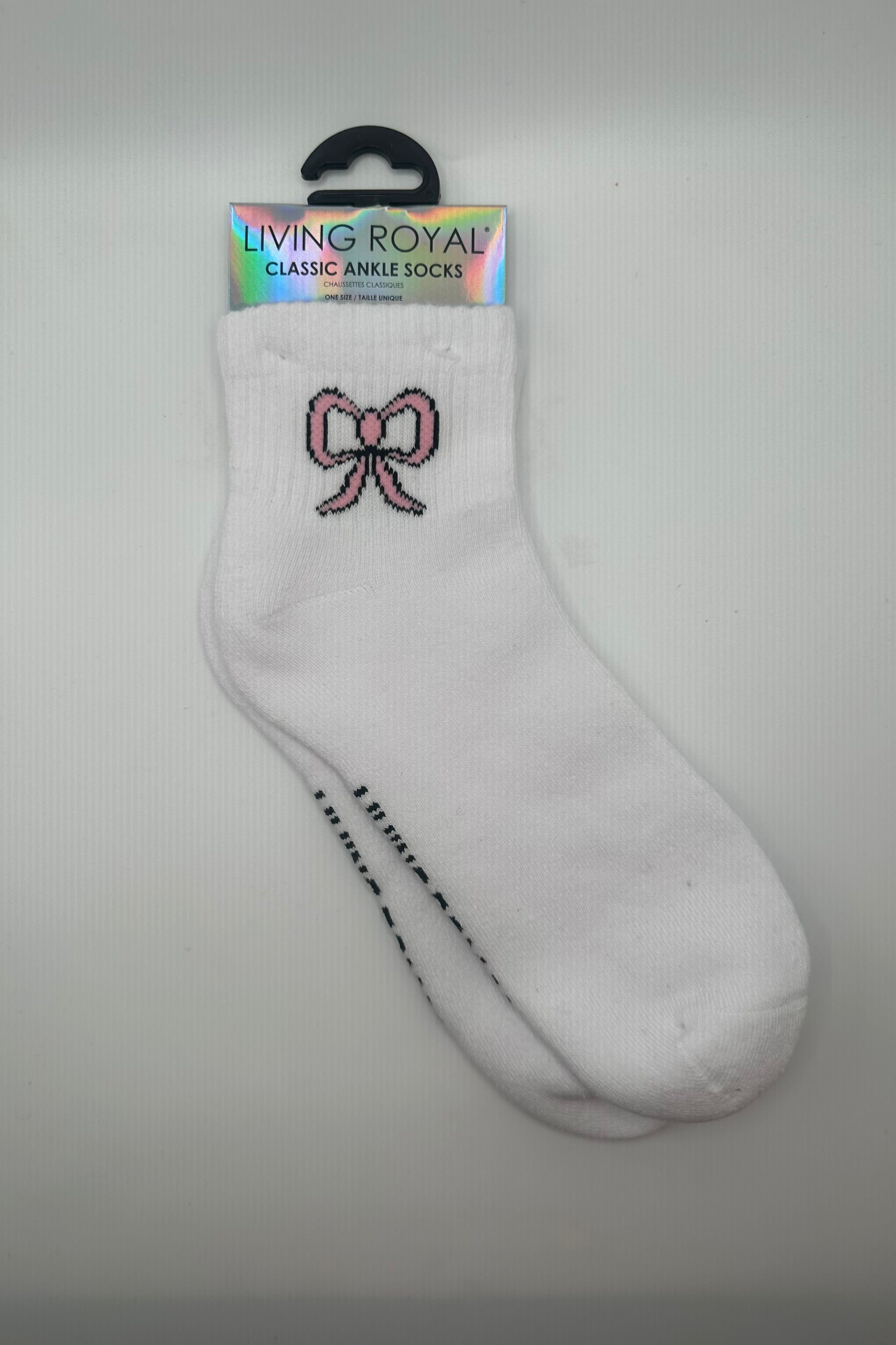 Bow Classic Ankle Sock GIFT/OTHER LIVINGROYAL 