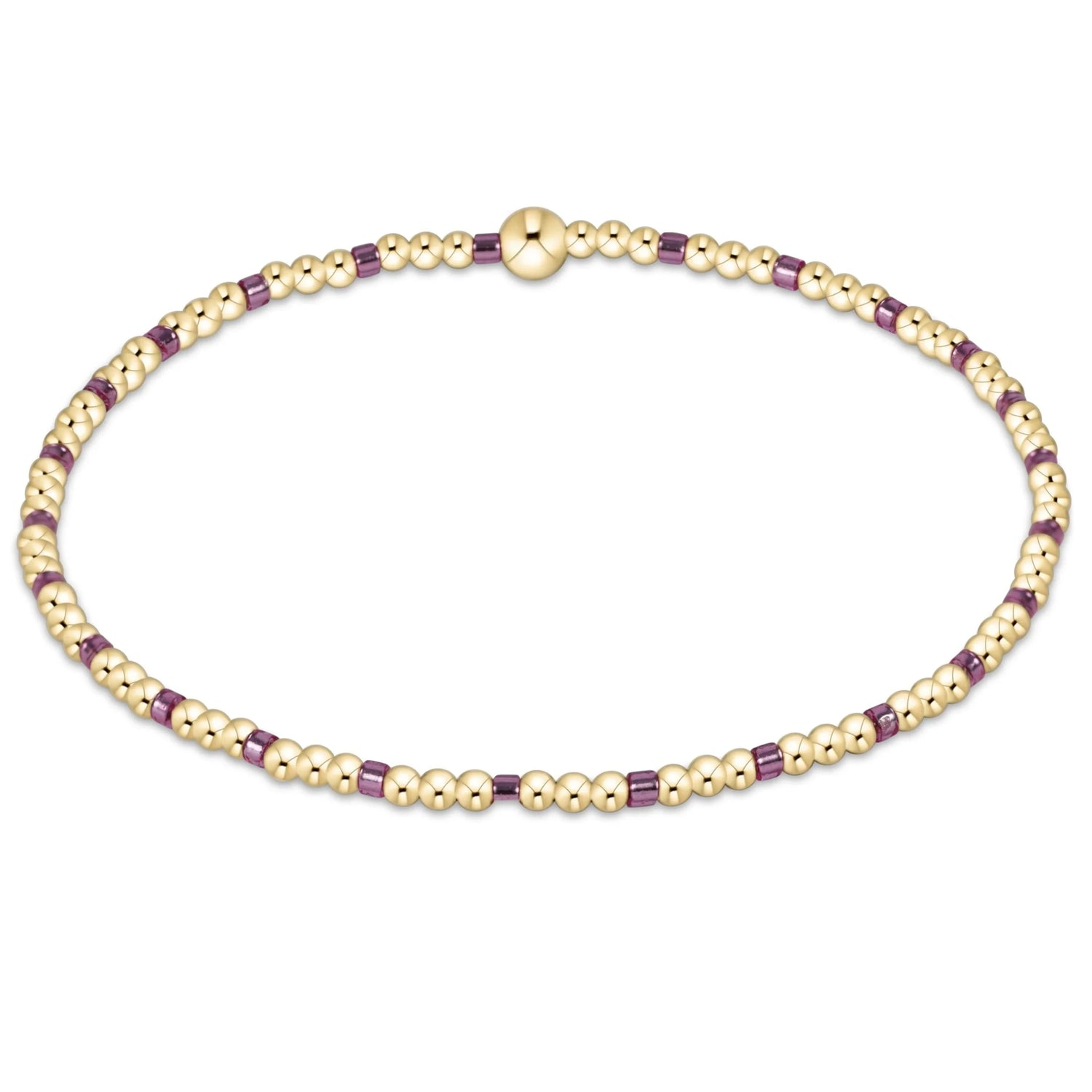 Enewton e girl Hope Sincerity Pattern 2mm Bead Bracelet-Pink Metallic GIFT/OTHER ENEWTON 