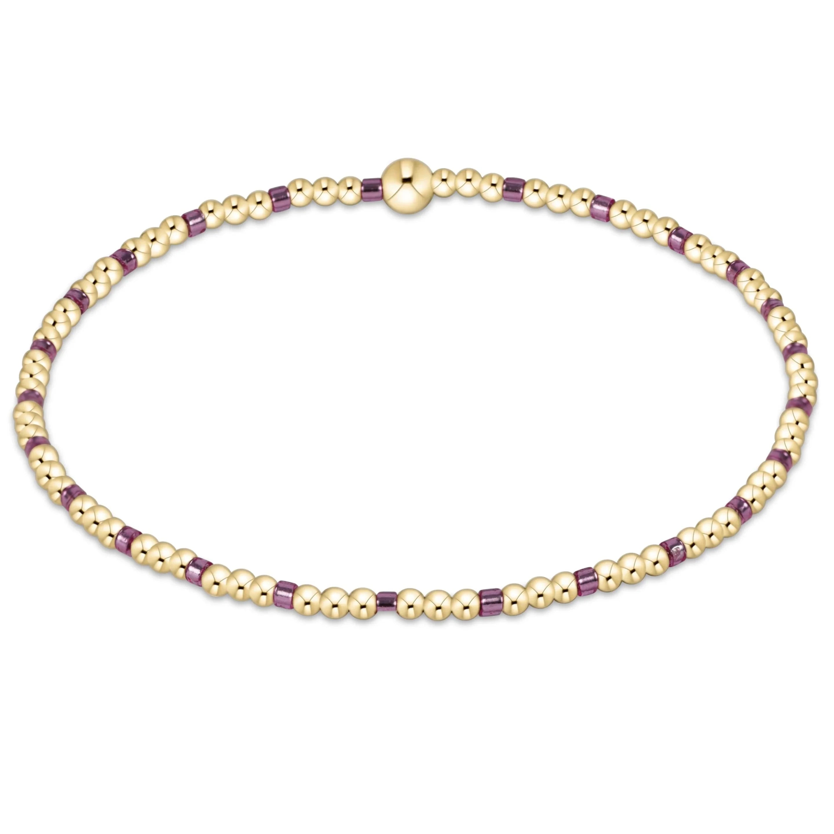Enewton e girl Hope Sincerity Pattern 2mm Bead Bracelet-Pink Metallic GIFT/OTHER ENEWTON 