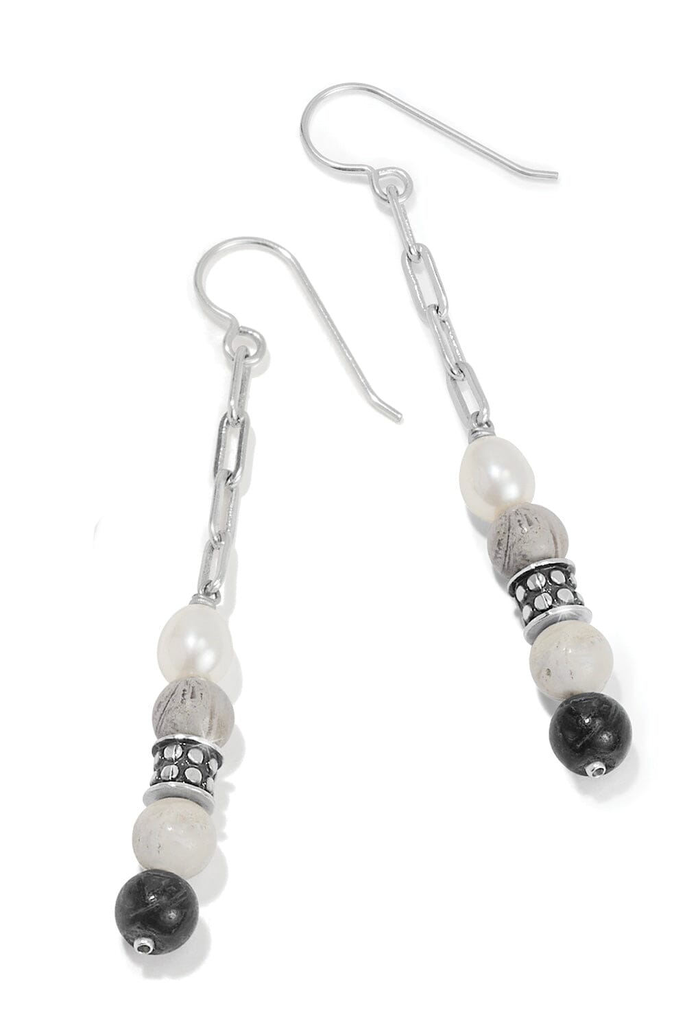 Pebble Luna French Wire Earrings BJEWELRY Brighton Collectables 