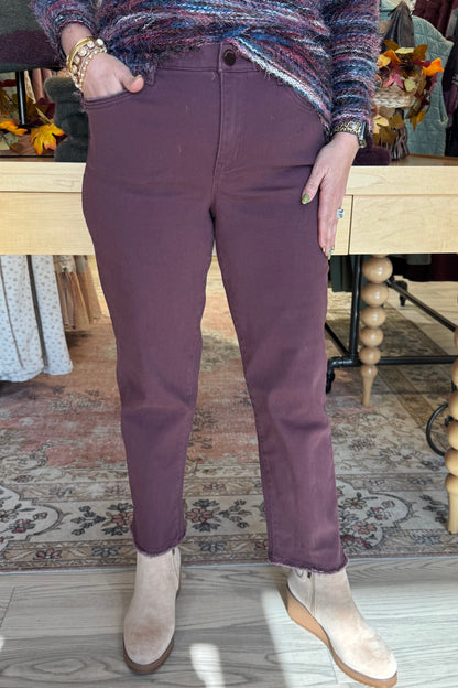 27/14&quot; Ab Solution High Rise Slim Straight BOTTOMS DEMOCRACY 