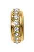 Gold Stardust Stopper Bead BCHARM LEEGIN-BRIGHTON 