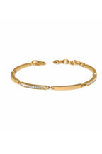 Meridian Geo Bar Gold Bracelet BJEWELRY Brighton Collectables 