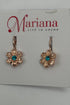 Cosmo Earrings in "Blue Zircon" - Rose Gold BETTERBRANDJEWELRY MICHALSMARIANA 
