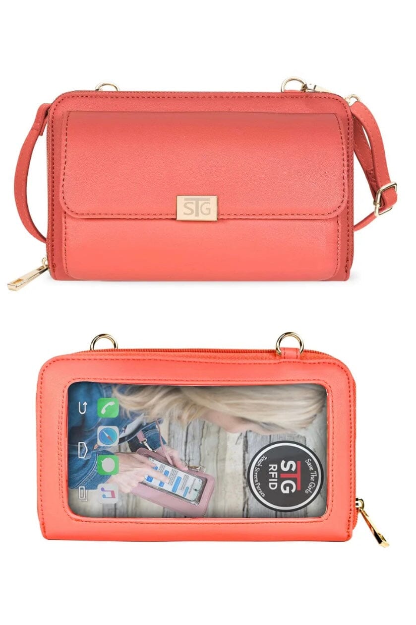 Captiva Purse HANDBAGS SAVE THE GIRLS CORAL 
