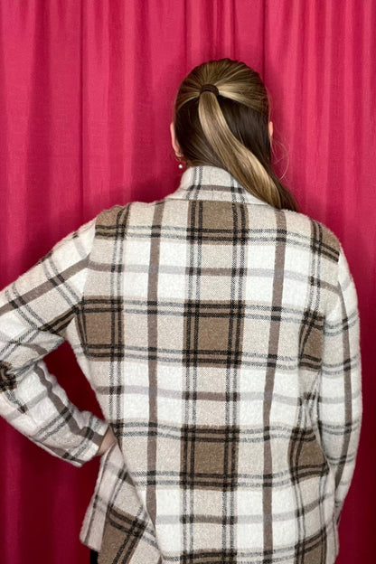 Long Sleeve Zip-Up Cardigan w/4 Pockets JACKET SOUTHERN LADY 