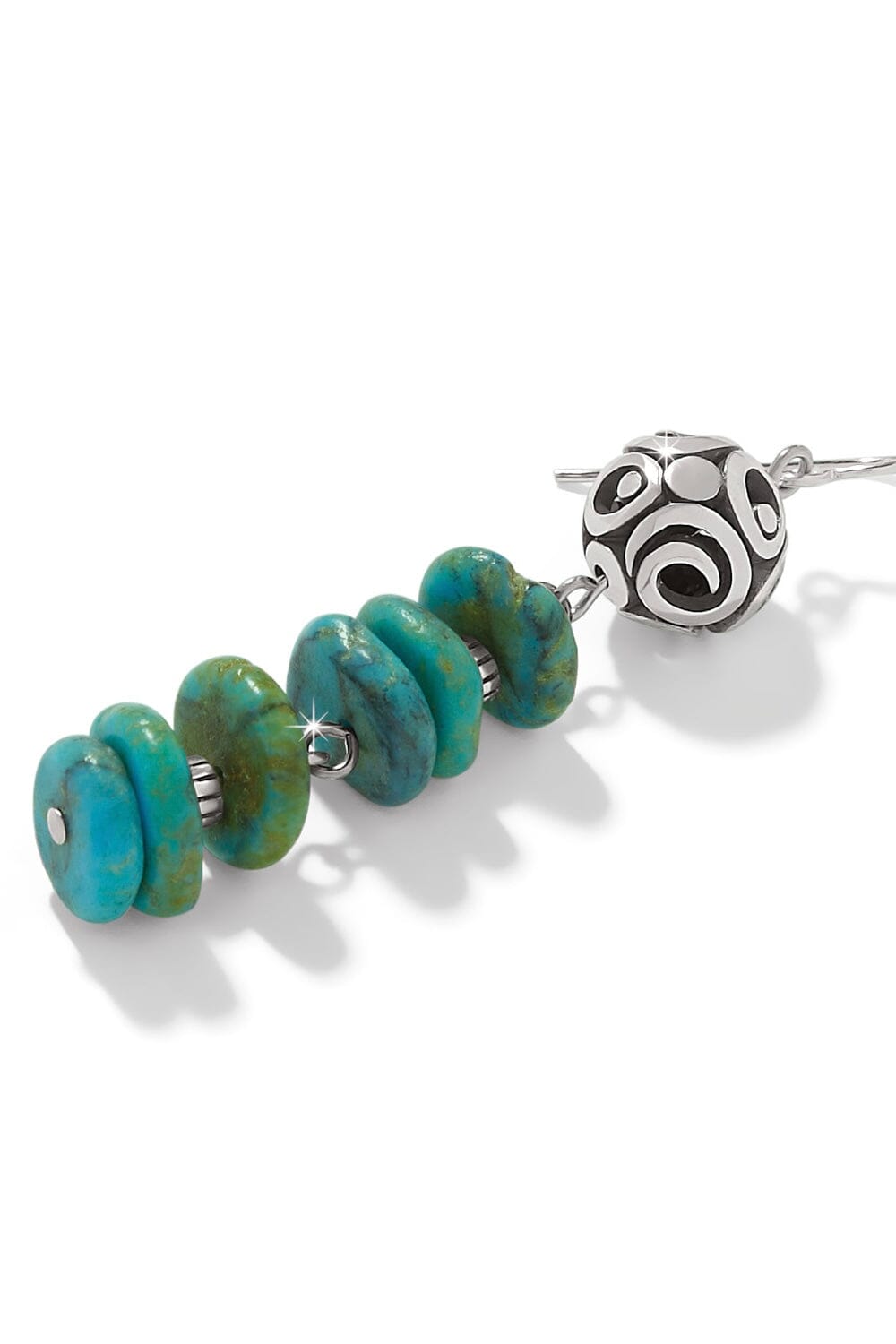 Contempo Sonoma Verde Blue French Wire Earrings BJEWELRY Brighton Collectables 