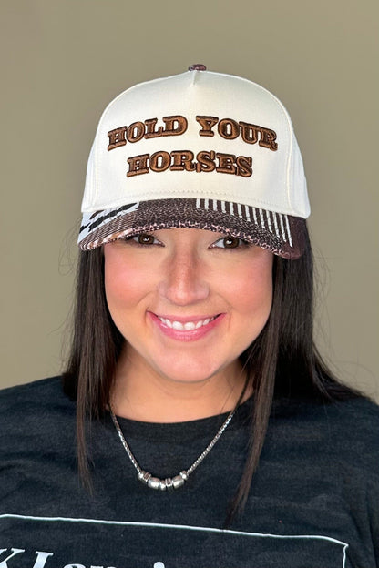 Hold Your Horses Hat SCARF/HAT/WINTERGOODS STITCHYOURSTYLE 