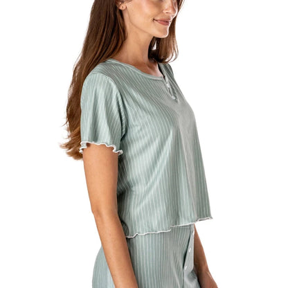 Hello Mello Under Covers Ribbed Top UNDER DMMERCHANDISING 