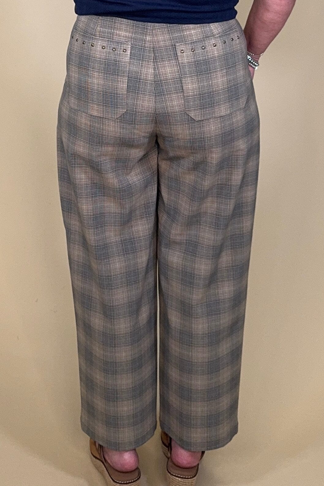 High Rise Crop Trouser w/Drawsting 27" Inseam BOTTOMS LIVERPOOL 
