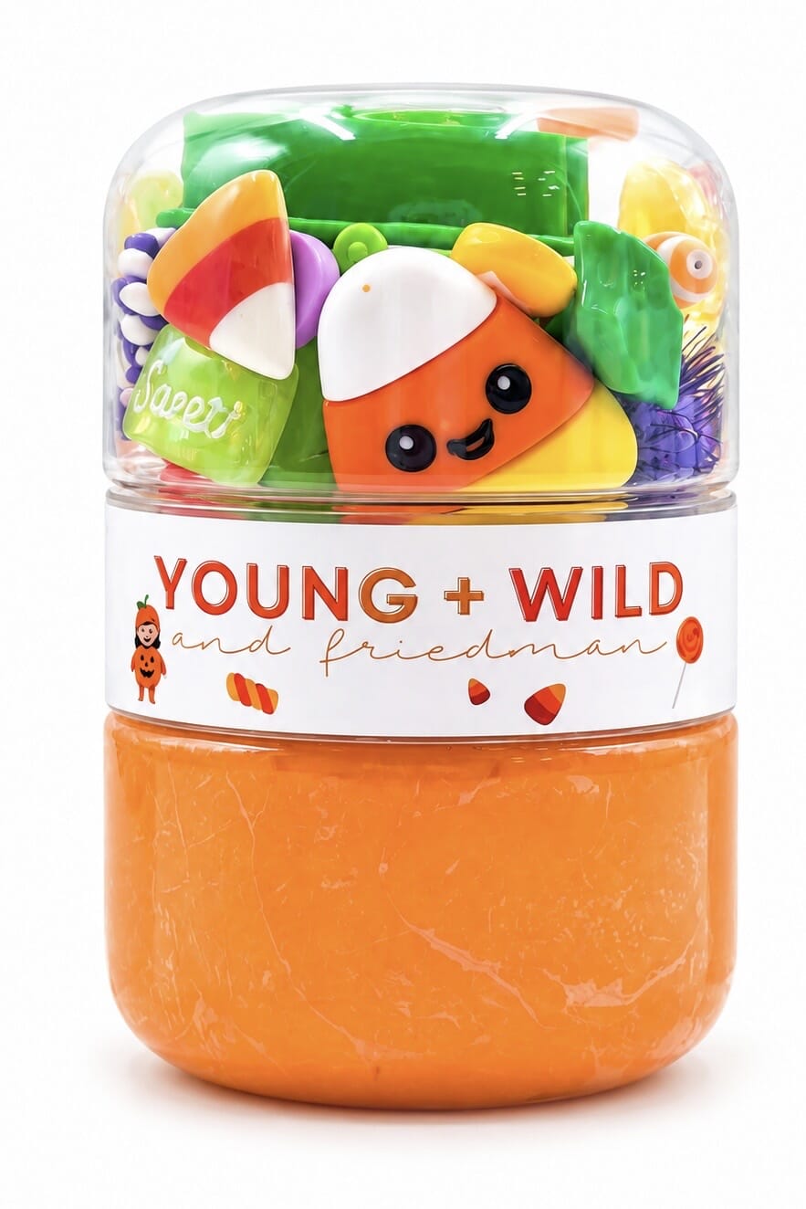 Trick or Treat Grab &amp; Go Dough Jar GIFT/OTHER:~~Unassigned~~ YOUNG + WILD &amp; FRIEDMAN 